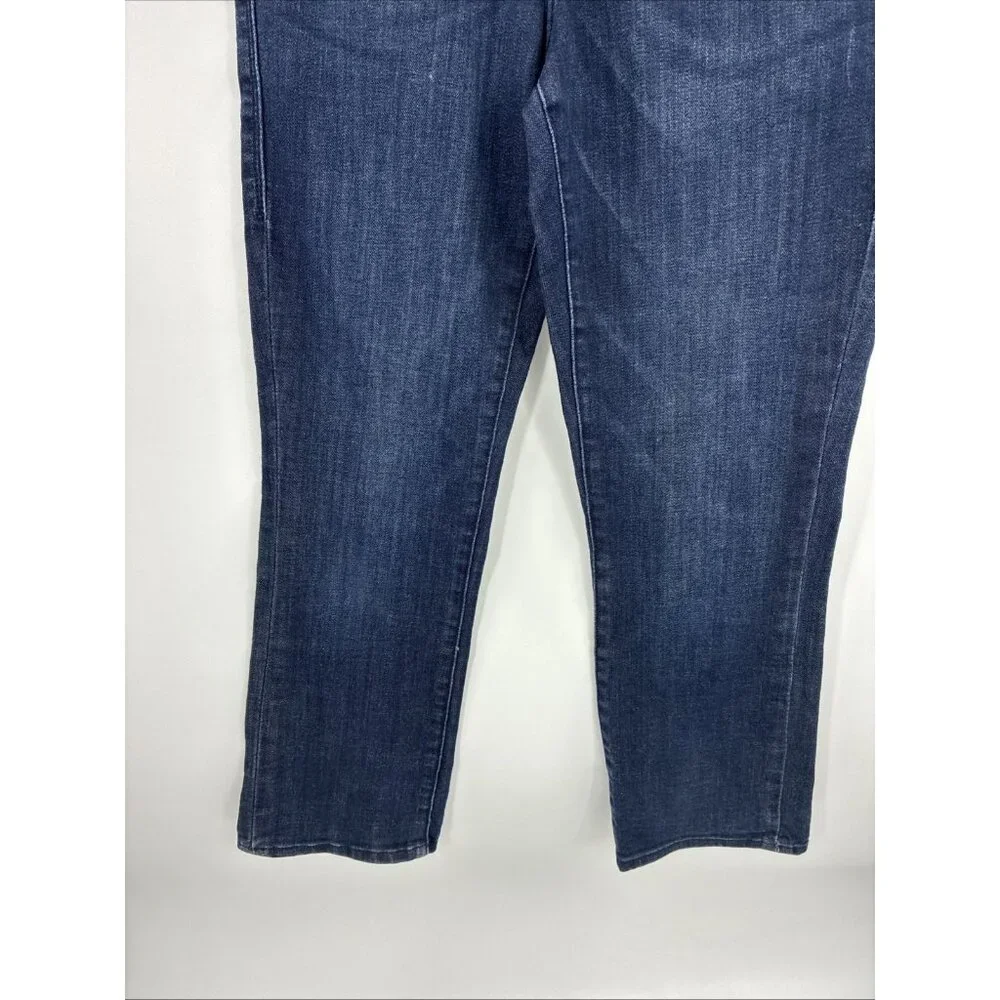 Rock & Republic Womens Kendall Cropped Jeans Studded Pockets Blue Size 2